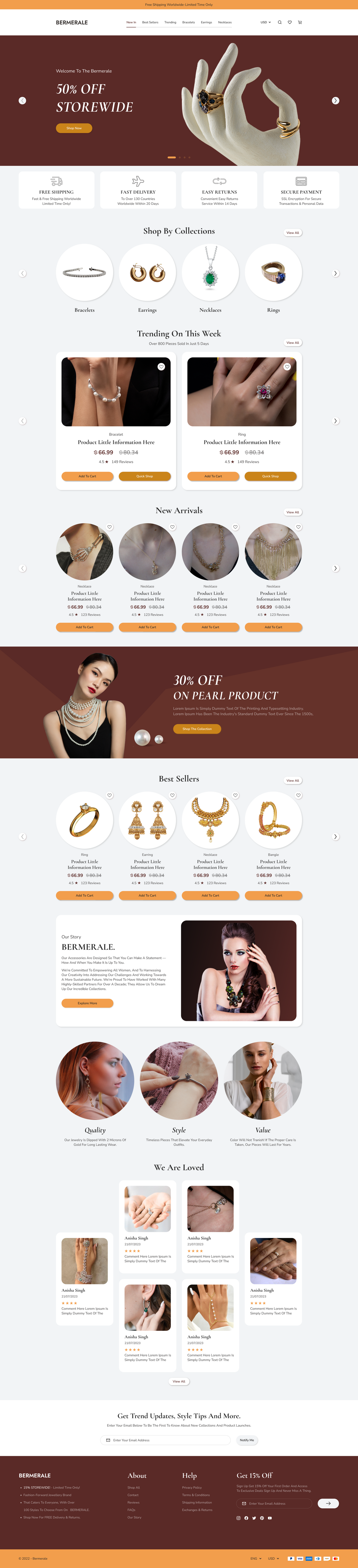 Jewellery Store WordPress Theme